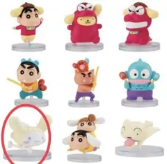 クレヨンしんちゃん　サンリオコラボガチャ（シナモロール）