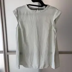 ROPÉ PICNIC ノースリーブシャツ 40 ライトグリーン