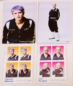 リベミュ　くじ　ブロマイド　ステッカー　三ツ谷　ドラケン