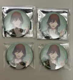 うたプリ 寿嶺二 ノーブルプリンス 缶バッジ ×4