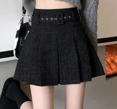 SHEIN購入プリーツ Aラインミニスカート秋冬新作