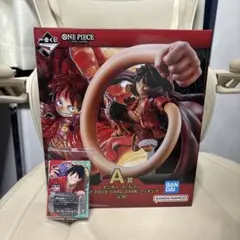 【一番くじ】ワンピース　A賞　フィギュア、プロモカード　モンキー・D・ルフィ