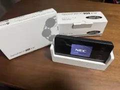 Speed Wi-Fi 5G X12 モバイルルーター、クレードルセット箱説付き