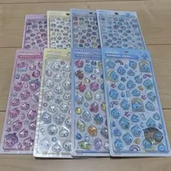 正規品 しずくちゃん ボンボンドロップシール まとめ 8点 コンプリート