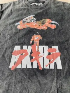 AKIRA アキラ 大友克洋 Tシャツ サイズL ヴィンテージ加工 鬼フェード 