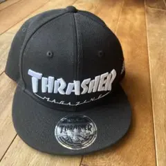 THRASHER キャップ ブラックのサムネイル