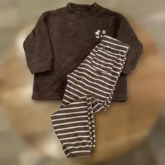 ユニクロ スヌーピー フリース キッズ パジャマセット