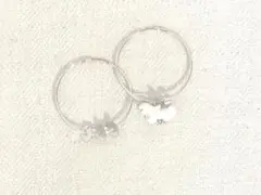 corchea ユニコーン　フープピアス　送料込み