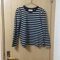 LOWRYSFARM ボーダー長袖Tシャツ