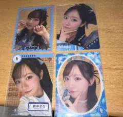 FRUITS ZIPPER真中まなトレカ4枚セット