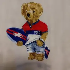 未使用ポロラルフローレンメンズLサイズ半袖Tシャツ白サーフボード