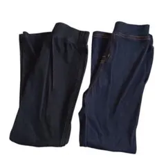 最終価格☆タグ付き☆ELFIN DOLLのストレッチパンツ2枚セット(130)