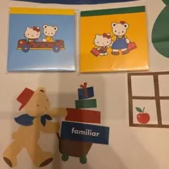 familiar ハローキティ コラボ メモ帳 2種セットのサムネイル