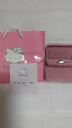 ハローキティ キャットモチーフリング