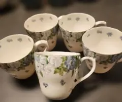 LOUIS PITAUD 花柄　ルイピトー　マグカップ　5個セット