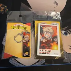 僕のヒーローアカデミア フォトジェニ キーホルダー 爆豪勝己 2点セット