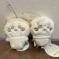 ちいかわ ぬいぱれっと～ミルクいろ～マスコット ラッコ　古本屋　カニ　ぬいぐるみ