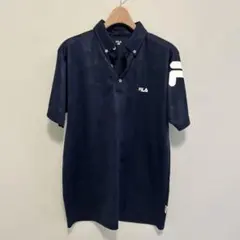 フィラ　FILA　メンズ　Lサイズ　ゴルフ　ポロシャツ　ボタンダウン