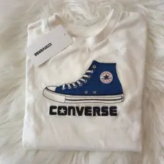 新品CONVERSE スニーカー刺繍 Tシャツ 120
