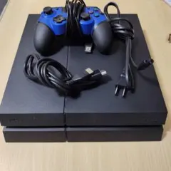 【PS4】CUH-1200 500GB ジェットブラック 本体セット 傷有