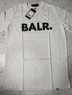 【新品】BALR. ボーラー ロゴTシャツ ホワイト　Mのサムネイル