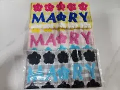 MARY QUANT タオルハンカチ 3枚セット