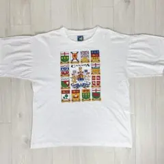 90s　ヴィンテージ　Tシャツ　カナダ　シングルステッチ　ホワイト