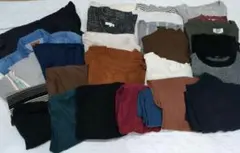 レディース秋冬服　まとめ売り27点　М〜Lサイズ☆最終セール☆早い者勝ち