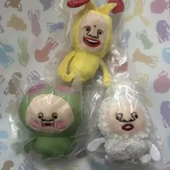 こびとづかん の ぬいぐるみ ガチャガチャ 3体セット