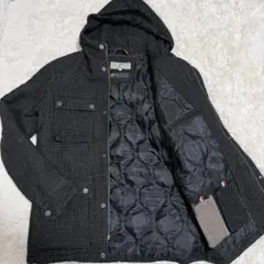 【美品】イタリア製高級生地使用　ビームスライツ　ドット柄　ジャケット　ブルゾン