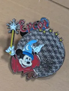 ディズニーワールド　エプコット　ピンバッジ