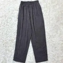 SM2 イージーパンツ コーデュロイ グレー F ゆったり　ナチュラル　楽ちん
