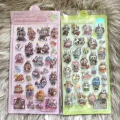 ラブブ BONBON DROP ウォーターインシール2枚セット
