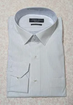 hironichi nakano ストライプドレスシャツ LL 43-84