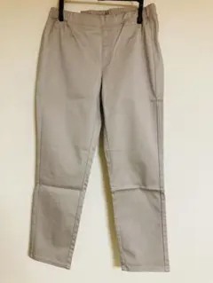 UNIQLO イージークロップドレギンスパンツ ライトグレー DRY S