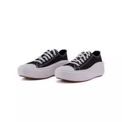CONVERSE ALL STAR厚底 キャンバススニーカー 23.5ブラックのサムネイル