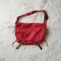 【希少レア】ギミック メッセンジャー ワン ショルダー バッグ 赤