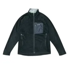 mont-bell モンベル フリースジャケット 黒 M 切替ポケット