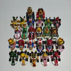 マリオカート7 プルバック フィギュア まとめ売り 7個セット 任天堂 マリオカート7 プルバック フィギュア まとめ売り 7個セット 任天堂