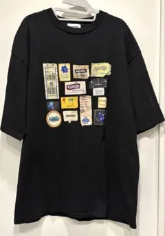 kemio 半袖 Tシャツ ブラック Lサイズ