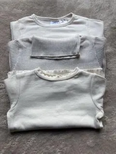 ◼︎ ZARA ザラキッズ　ザラベビー　薄手ニット3点セット　86センチ