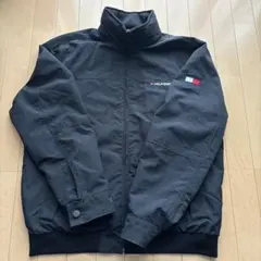 Tommy Hilfiger ブラック ナイロンジャケット