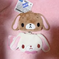 シュガーバニーズ ポシェット ショルダーバッグ しろうさ くろうさ 