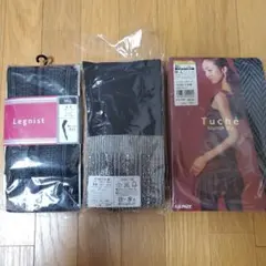 柄タイツ 3セット①☺️のサムネイル