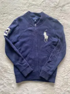ポロ　ラルフローレン　カーディガン　M(10-12)