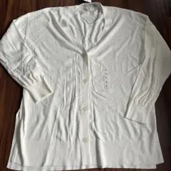 UNIQLO UVカット ロングカーディガン Lサイズ オフホワイト