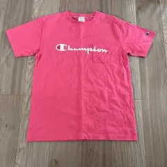 美品 Champion ピンク Tシャツ Lサイズ　大きめ　チャンピオン