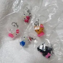 未開封 ハローキティ めじるしアクセサリー 5個セット