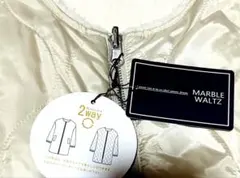 【タグ付き未使用】2way ジャケット コートグレージュ　ホワイト　軽量