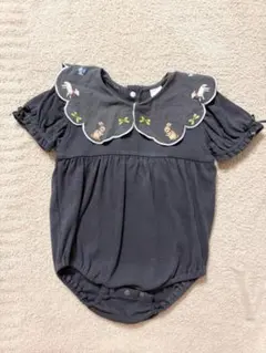 Cottoliバースデイ yukiemonコラボ ロンパース(70cm)